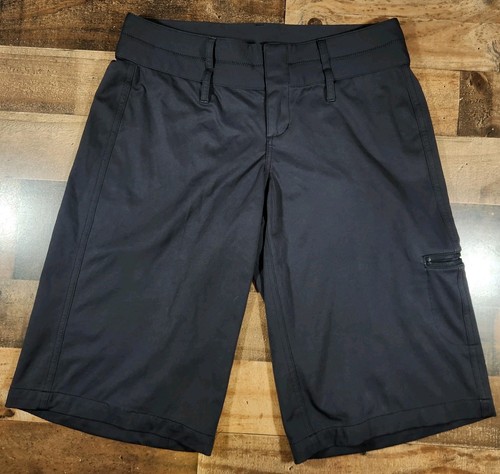 Lululemon Bermuda Shorts Damen 8 schwarz 13" lang sportlich Wandern Walking LESEN - Bild 2 von 17