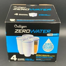 Culligan ZeroWater 5-Stage Replacement Water Filters 4-Pack Advanced Filtration