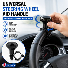Universal Car Truck Steering Wheel Aid Handle Assister Spinner Knob Ball ABS UK