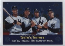 2000 Chrome Combos Paul O'Neill Derek Jeter Bernie Williams Tino Martinez 7v7