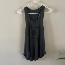 Pure Barre Tank Top Womens X-Small "Huntington" Locale Muscle Heathered Black