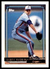 1992 Topps Gold Winners. Scott Ruskin . Montreal Expos #692