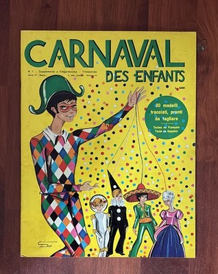CARNAVAL DES ENFANTS N.1 JAHR IV-SUPPL.A SEHR ELEGANT-IBI-AUSGABEN FÜR MODE
