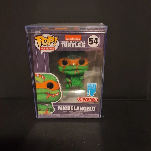 Funko Pop! Art Series, Nickelodeon TMNT Michelangelo #54 Target Exclusive. MINT