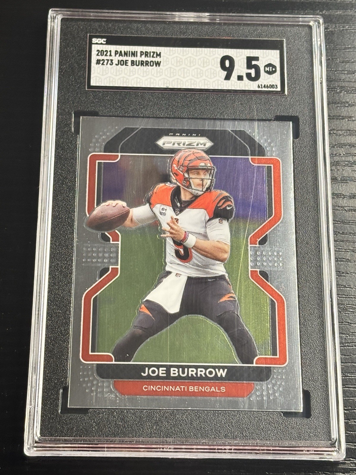 2021 Panini Prizm - Joe Burrow #273 SGC 9.5 Mint+ Cincinnati Bengals Quarterback