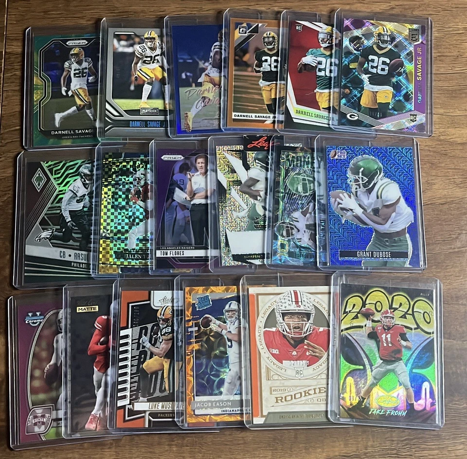 MASSIVE SPORTS CARD SERIAL NUMBERED LOT ROOKIE RC GOLD OPTIC BOWMAN RARE SP - Image 3 of 4