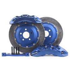 A Pair Of 6-pot Modified 35532-mm Brake Calipers Suitable For Honda Fit Gk5 A Pair Of 6-pot Modified 35532-mm Brake Calipers Suitable For Honda Fit Gk5