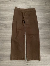 Martin Margiela AW01 Anatomical McQueen Trousers Size 46 Brown Archive Vintage