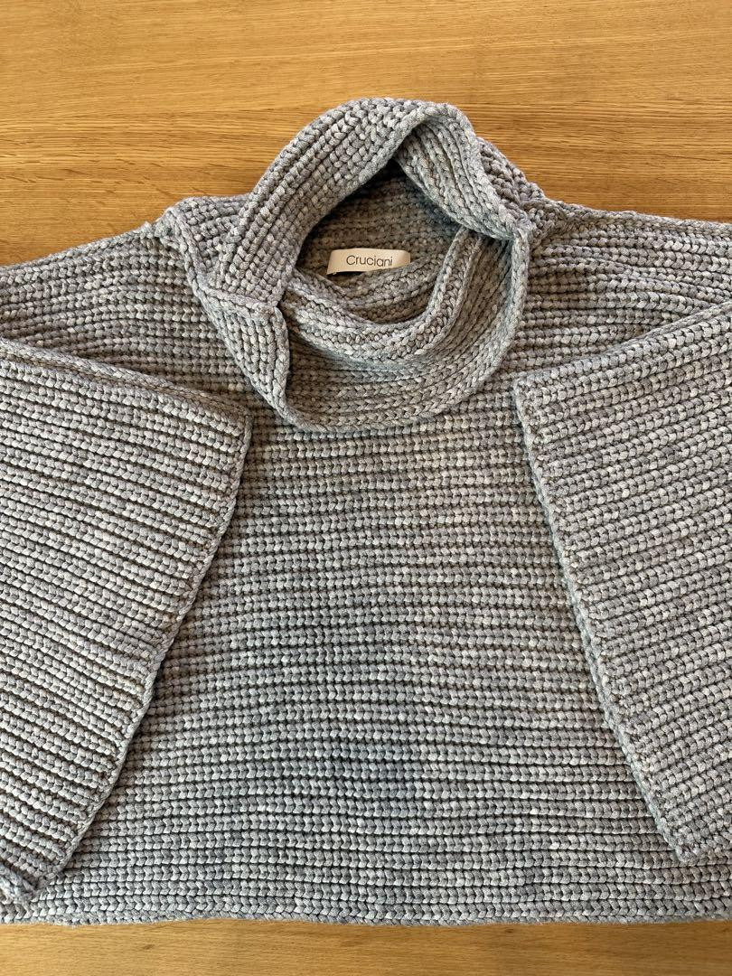 【美品】CRUCIANI Mix Knit Turtleneck Sweater 美品】CRUCIANI Mix Knit Turtleneck Sweater