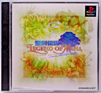 SONY PLAYSTATION 1  -- LEGEND OF MANA (SQUARESOFT) #NTSC-JAPAN
