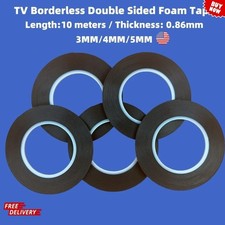 1Pcs 5mm Tape Adhesive LCD Screen Frameless For TV Borderless Curved Display US