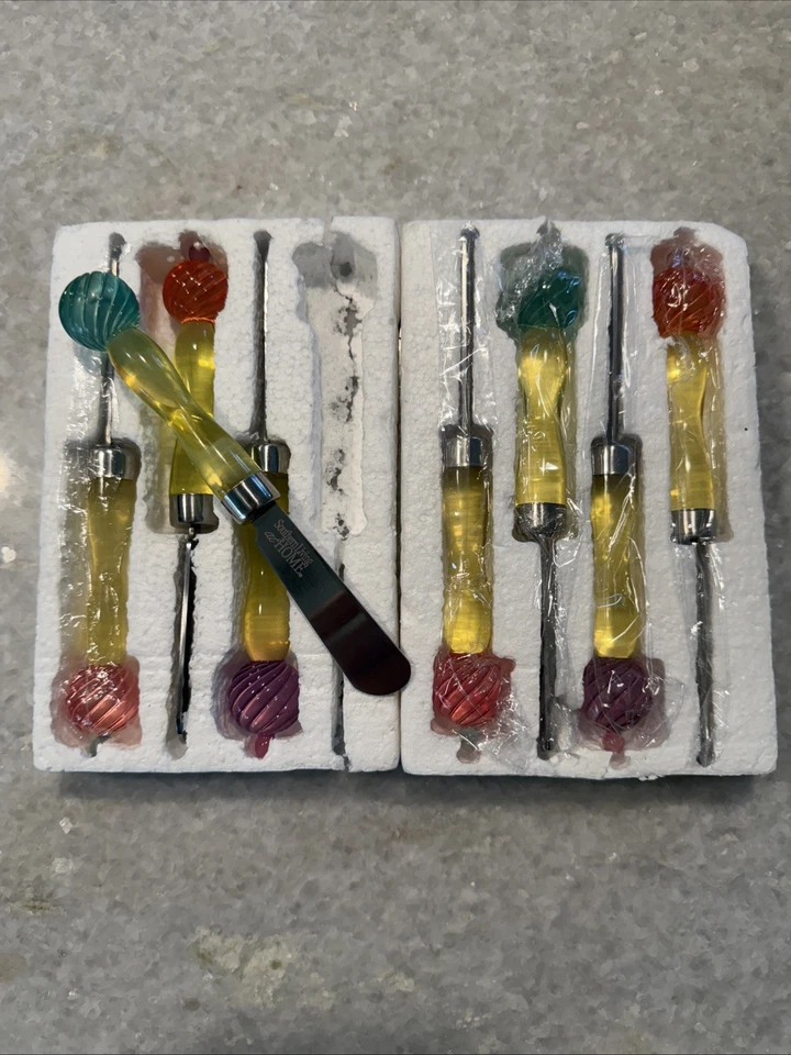 Southern Living At Home 探戈粉彩丙烯酸刀/奶酪摊铺机全新开箱 — 第 2/4 张图片