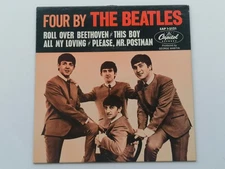 THE BEATLES ORIG  1964  USA  EP   FOUR BY  THE BEATLES   CAPITOL EAP 1-2121  EX+
