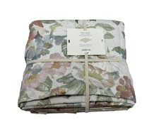 Zara Home Duvet Cover King 260x240cm Floral 100% Cotton Sateen 220TC Bedding New