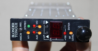 BLONDER TONGUE AMCM-860 agile audio video micro channel modulator RF module