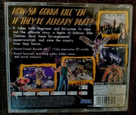 Zombie Revenge (Sega Dreamcast) Complete CIB cracked Case Rare Disc Is Very Good