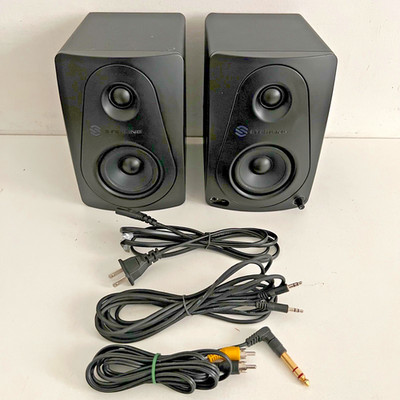 Sterling MX3 Pair 20W Desktop Powered Speaker Monitor Audio Music Mixing Editing