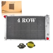 4Row Radiator Fit for 1973-1986 Chevy C10 C20 C30 K10 K20 K30 Impala Malibu 1...