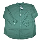 Polo Ralph Lauren Classic Fit Oxford Shirt 2XLT Green Button Down Big Tall NWT