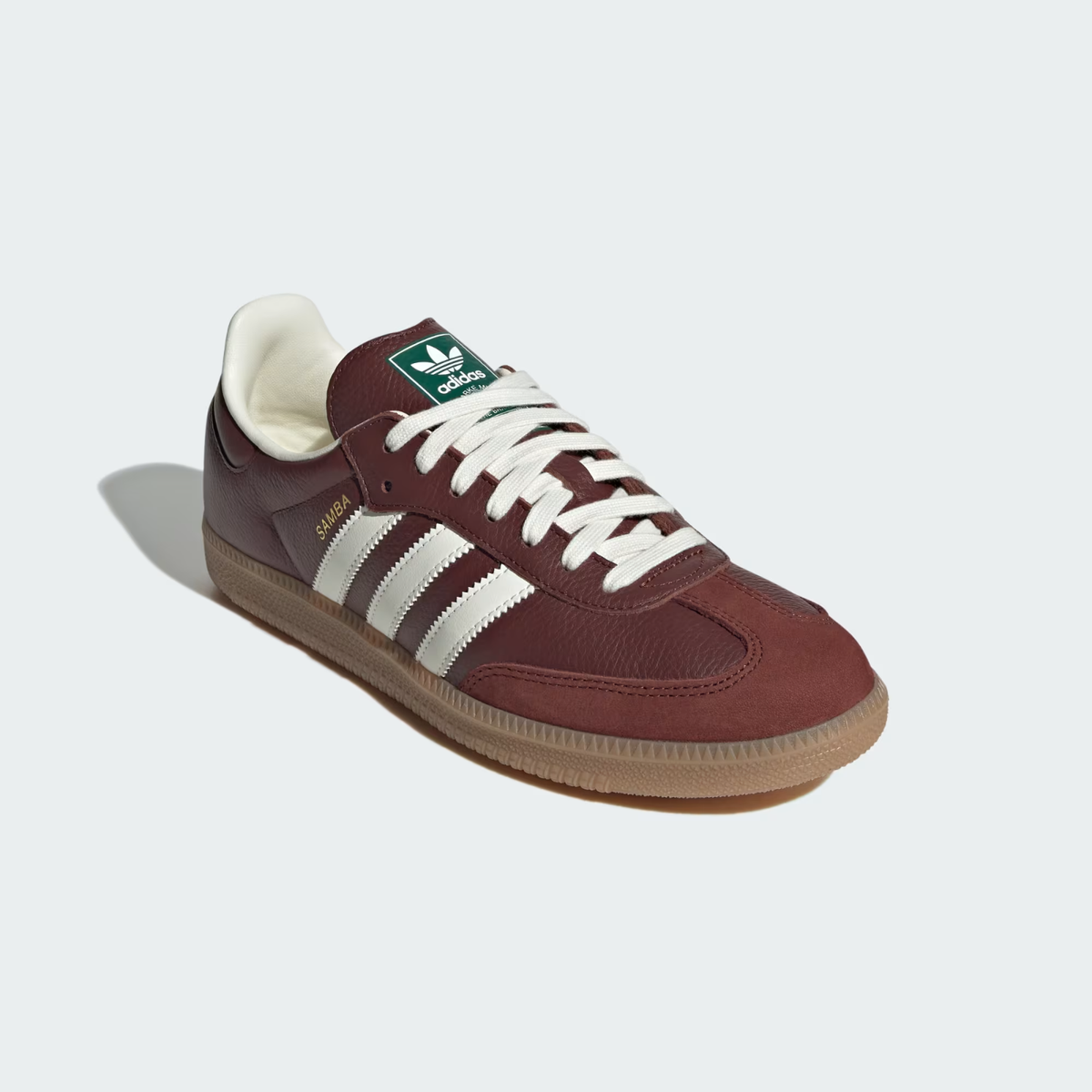 JR0892 adidas Originals Samba OG Fox Brown Off White Gum (Men's
