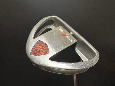 TaylorMade Rossa agsi Monza Corza Putter Silver Red Triangle Design Plus