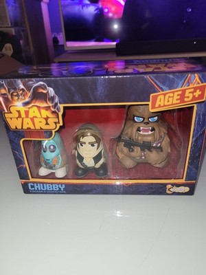 Star Wars: Molliges verschachteltes Puppen-Set: HAN SOLO / CHEWIE / GREDO: Brandneu 