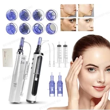 Beauty Pen Face Lifting Mesotherapy Anti-Age w/30pcs Nano 9/12/24/36/42 Pins