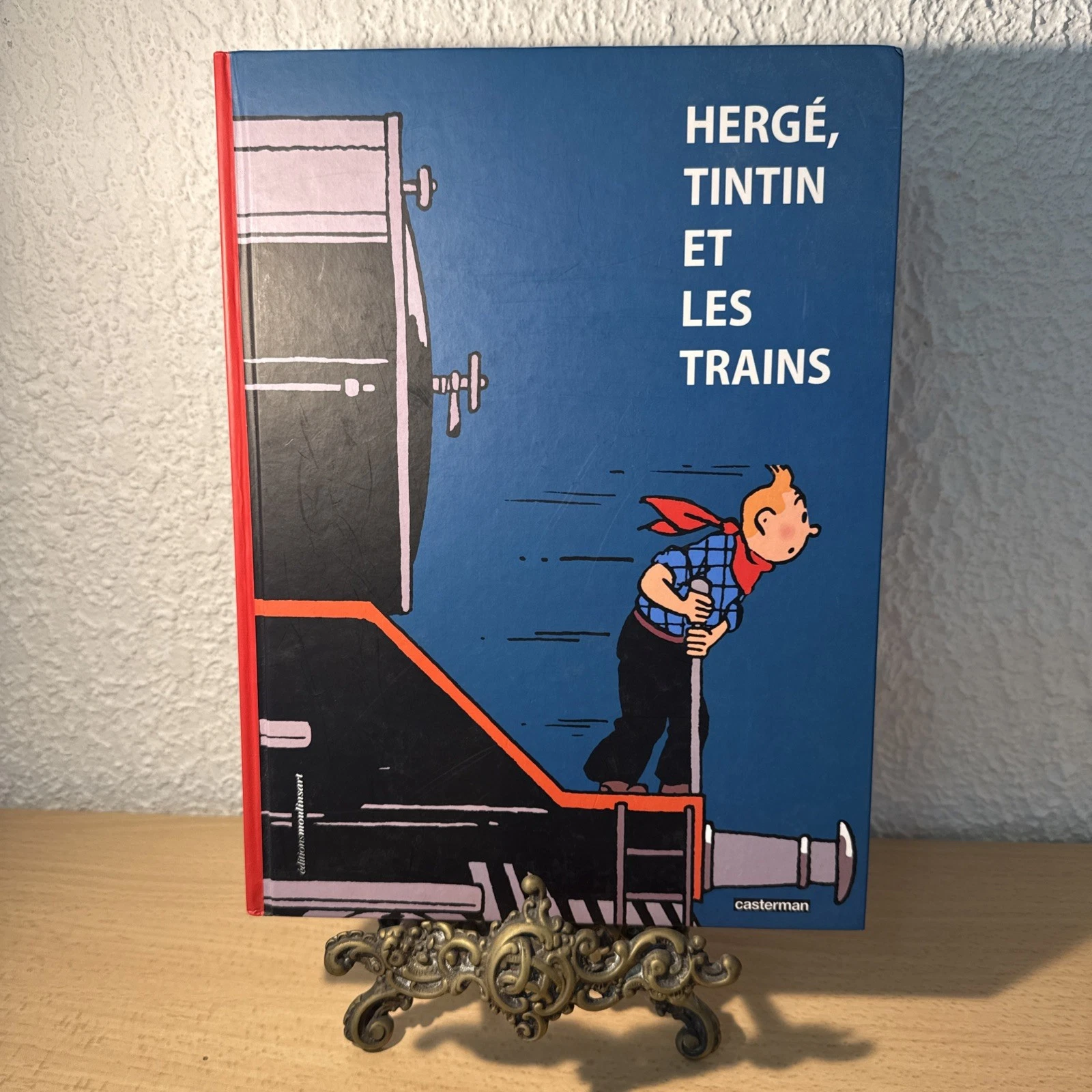 BD Hergé Tintin Et Les Trains Dépôt Legal Second Semestre 2015 Casterman