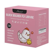 5LB Black Soldier Fly Larvae for Chickens,More Calcium Than Dried Mealworms,H...