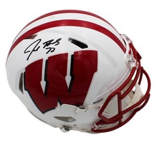Joe Thomas Signed Wisconsin Badgers Speed Authentic NCAA Helmet