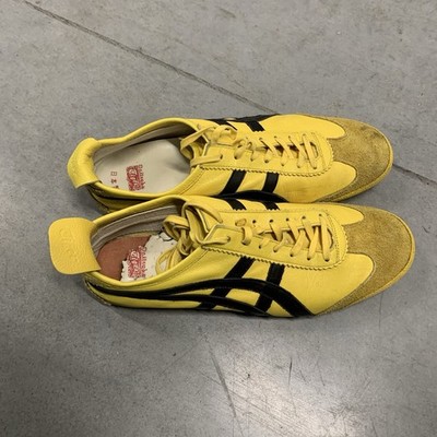 Onitsuka Tiger Mexico 66 Deluxe NIPPON MADE Yellow Black Men's 9.5