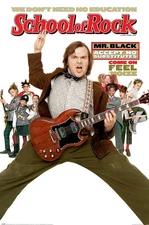 School Of Rock - Movie Poster (Regular Style - Accept No Substitutes) (24 x 36")