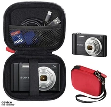 WGear Digital Camera Case for CAMKORY, Fulealfly, Lecran, Sony W800/S, DSCW830;
