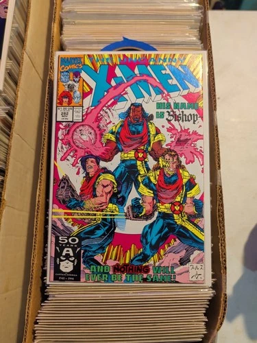 Uncanny X-Men #282  1st Appearance Bishop Whilce Portacio Art High Grade A-3
