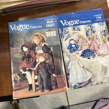 Vogue Doll Sewing Patterns 9699 7700 NOS LOT