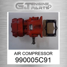 990005C91 AIR COMPRESSOR fits INTERNATIONAL TRUCK (Surplus Open Box)