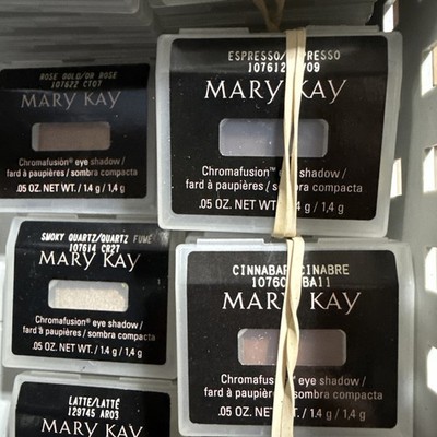2 PACK of Mary Kay Chromafusion Eye Shadows | Assorted Shades | 05 oz | 