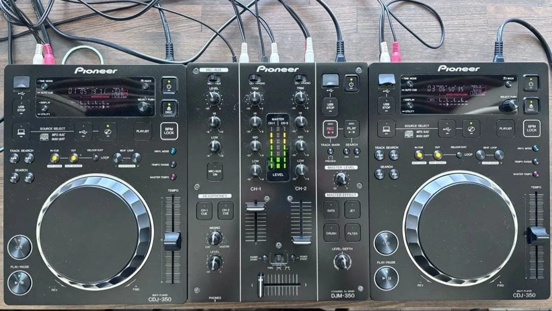 pioneer CDJ-350 2台セット Pioneer 350 DJ Setup – bellperc