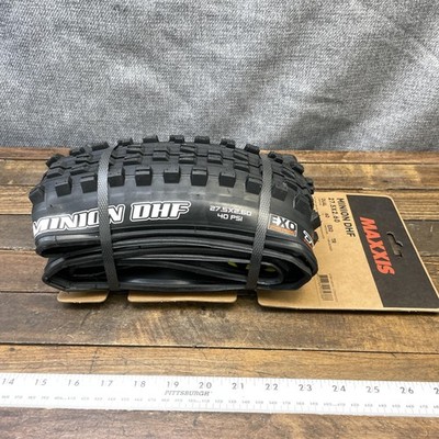 Maxxis Minion DHF Tire 27.5 X 2.60 650B EXO TR Tubeless MTB Trail