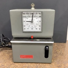 Latham Time Recorder Model 2101 With Key
