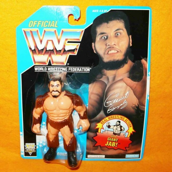 Vintage 1993 Hasbro WWF Wrestling Series 10 Giant Gonzalez Figure MOC