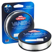 Brand New - Berkley Vanish 100% Fluorocarbon Leader Fishing Line Fluro Carbon - 