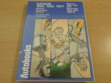 MINT Cond Vintage Autobook DATSUN 1000, 1200, 120Y Workshop Manual 1975