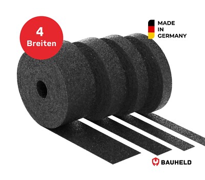 BAUHELD Terrassenpads Rolle Gummigranulat Bautenschutzmatte Stelzlager WPC Holz
