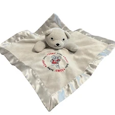 Baby Fanatic Bama Lovey Bear Mascot Red Gray Black Soft Cuddly Toy Gift Football