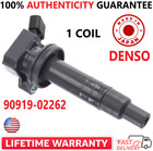 OEM DENSO x1 Ignition Coil For 2000-2008 Toyota, Chevrolet 1.8L I4 90919-02262