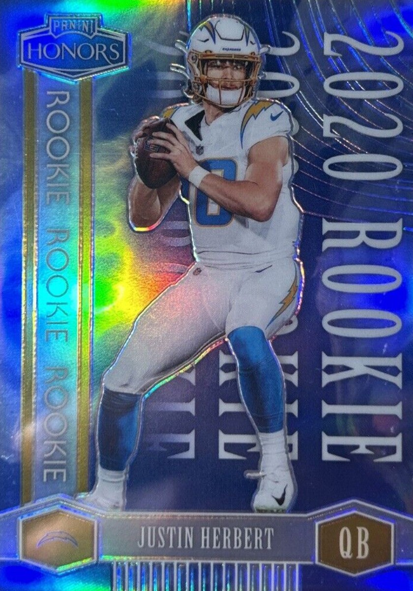 25枚限定 Panini ジャスティン・ハーバート PSA 8 2020 Panini Plates & Patches Justin Herbert #RPA-3 for sale