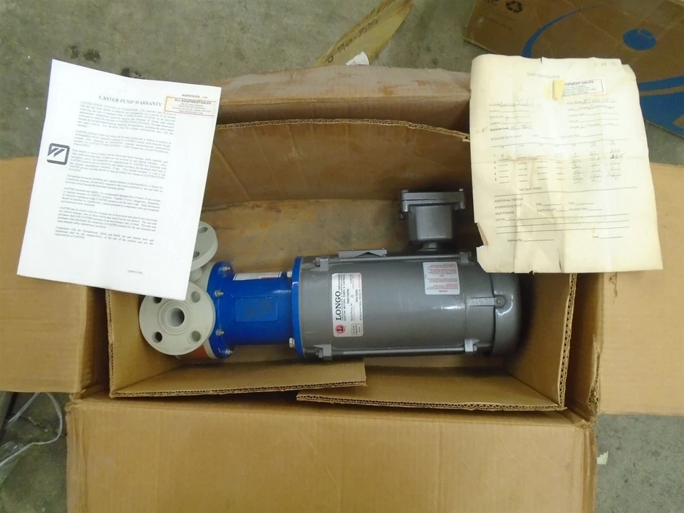 CASTER - MT5003-P1F6 / MT5003P1F1 - SEALESS TURBINE PUMP - 2HP - (NEW in BOX) - Imagem 2 de 4