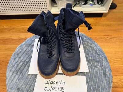 Size 10 - Nike Air Force 1 Midnight Navy