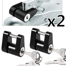 2X  Trailer Hitch Coupler Lock Pin Dia 1/4" Span 3/4" Tow Ball Car Truck Boat 
